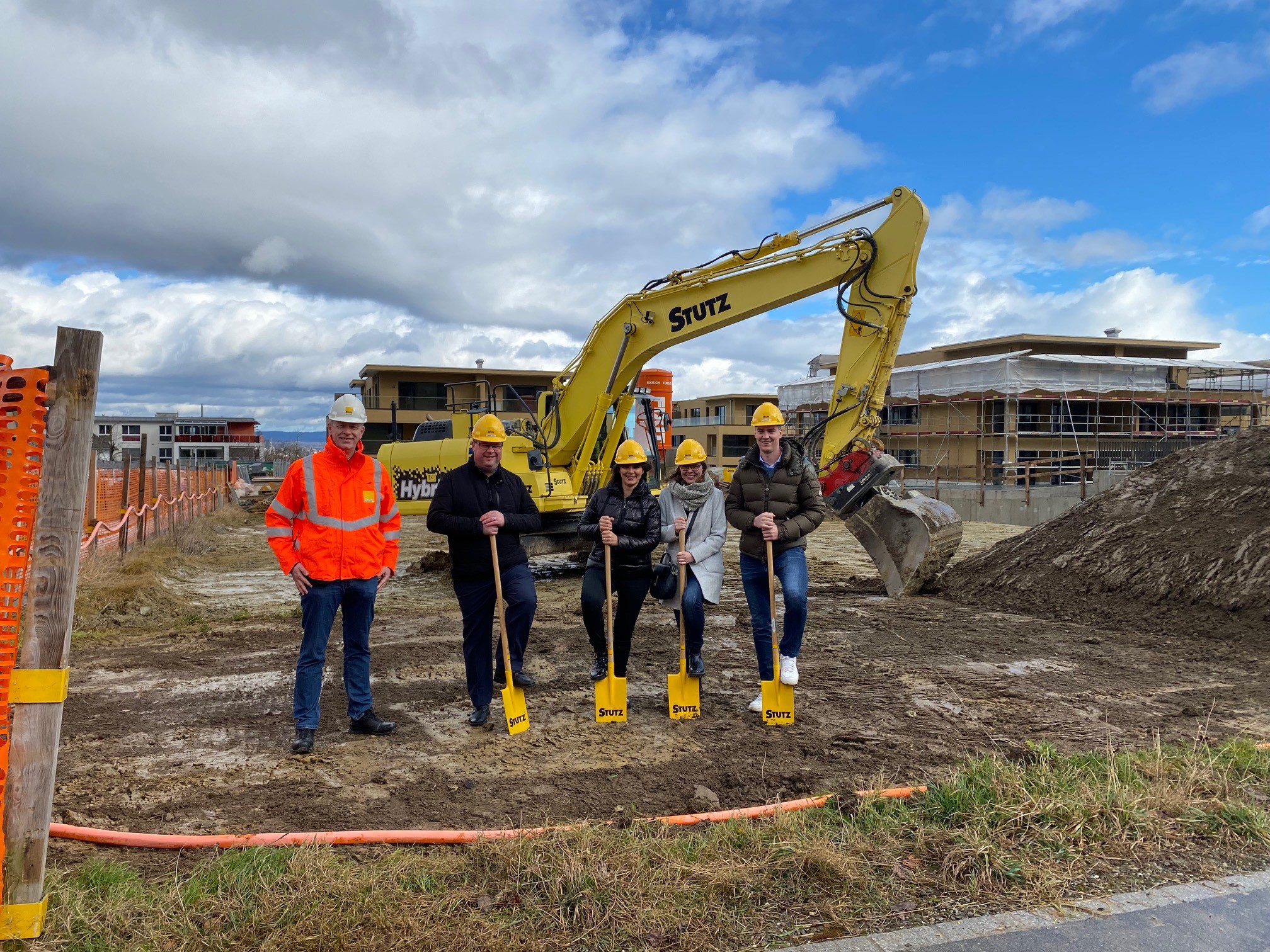 STUTZ AG - Spatenstich MFH Höhenstrasse Kreuzlingen